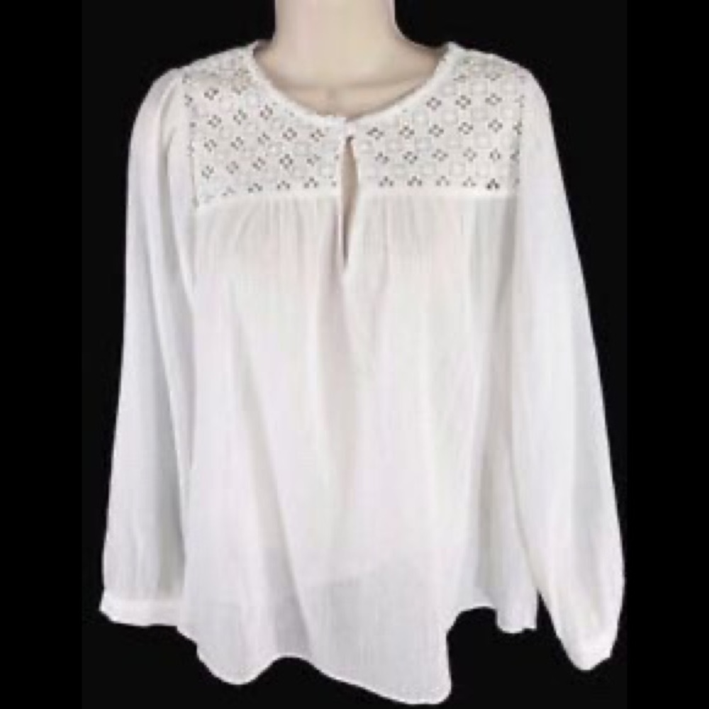 Jcrew long sleeve blouse